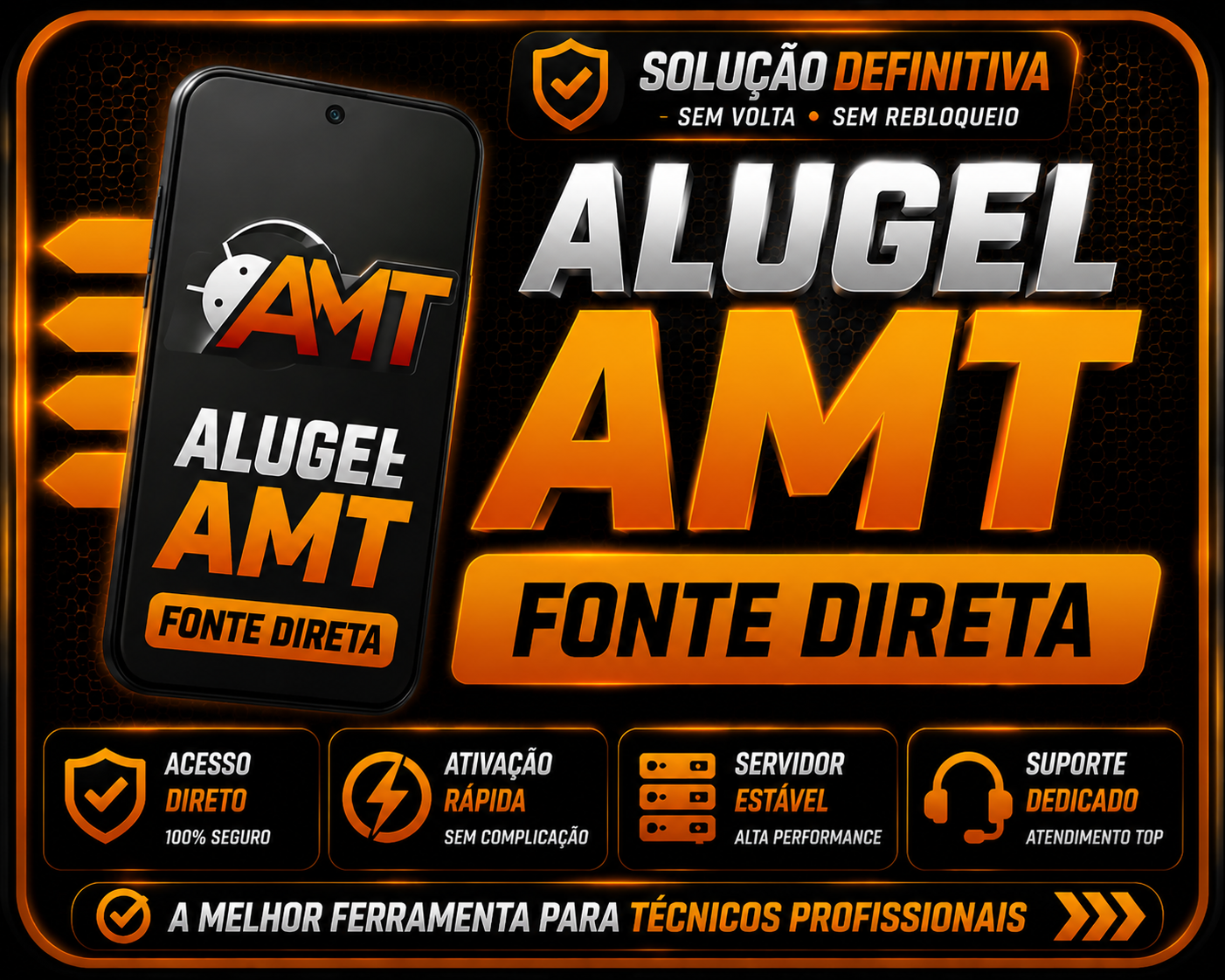 ⭐️ ACESSO ANDROID MULTI TOOL (AMT) POR 4 HORAS (FONTE DIRETA) ✅